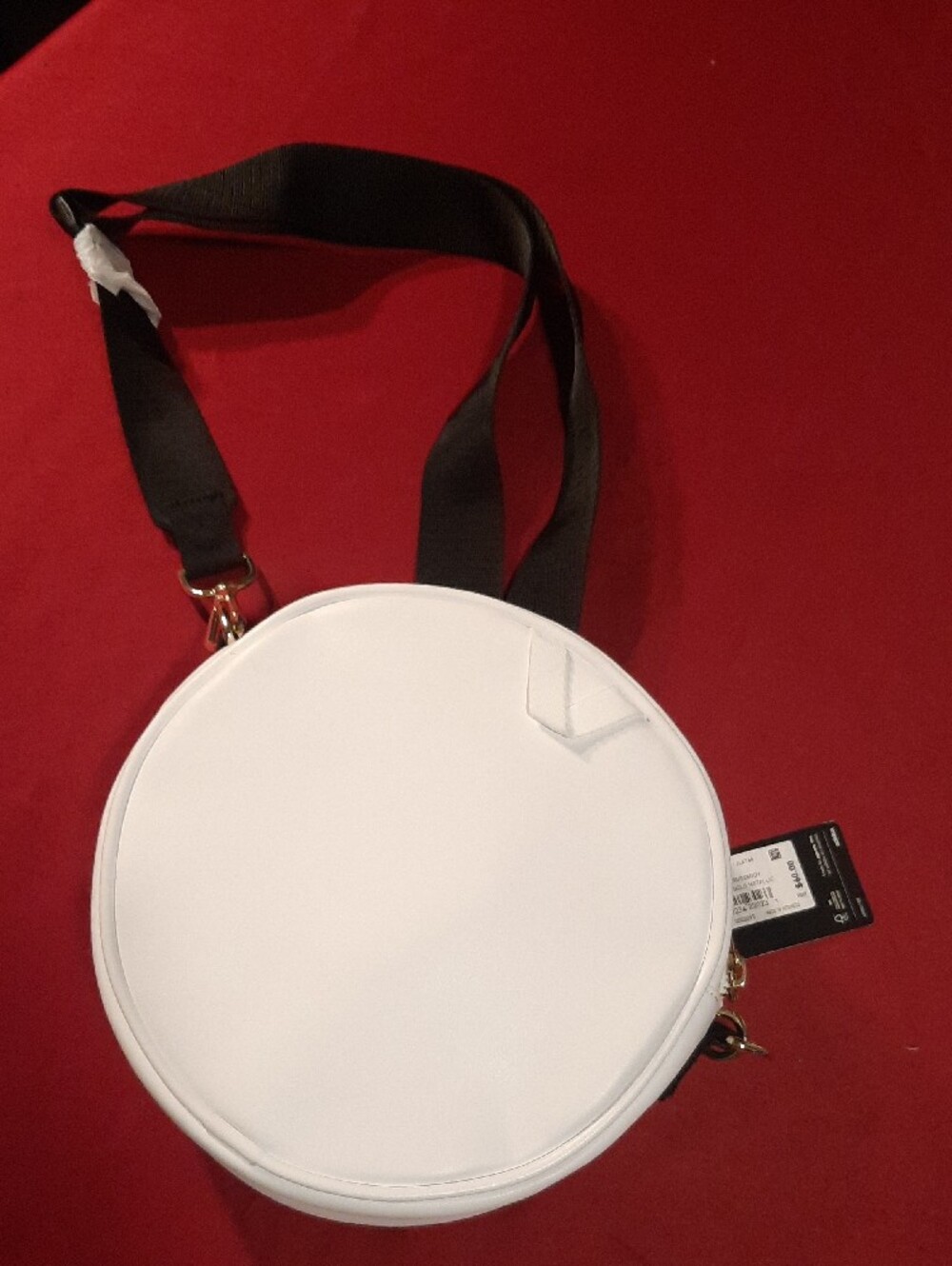 adidas White & Black Soccer Ball Crossbody Purse - Picture 2 of 7